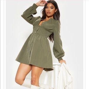PRETTY LITTLE THING Green Dress